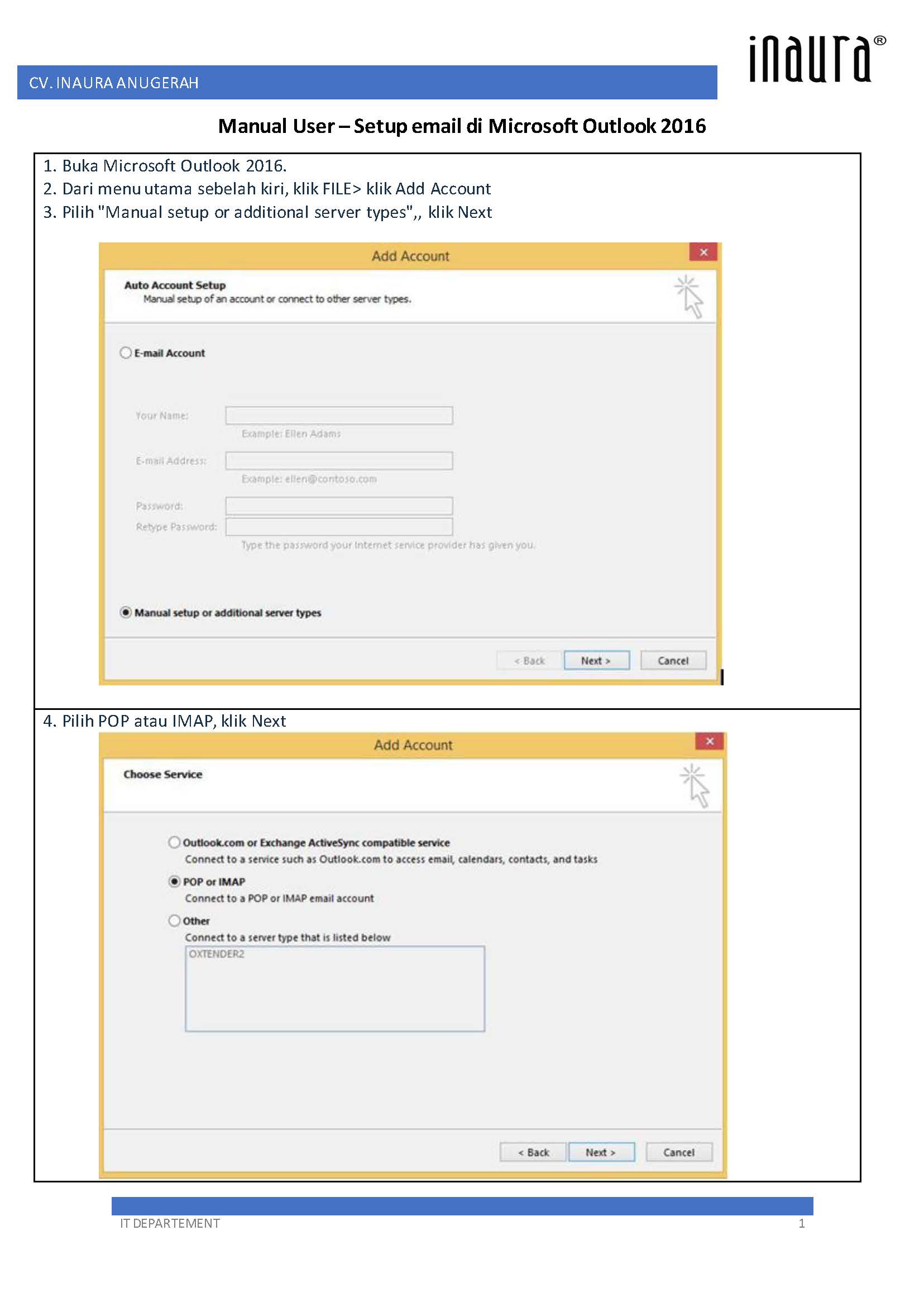 Manual User – Setup email di Microsoft Outlook 2016_Page_1