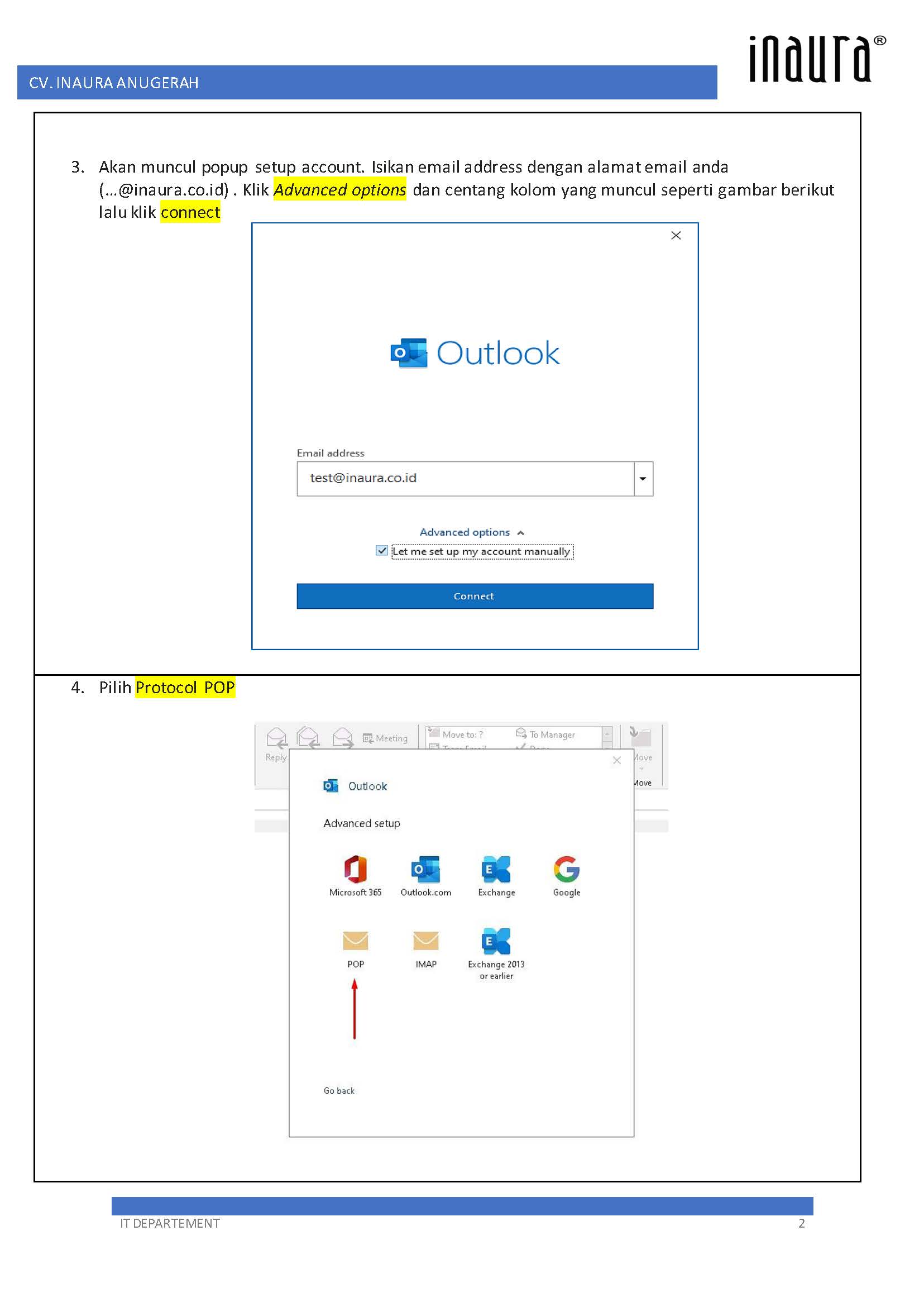 Manual User – Setup email di Microsoft Outlook 2019 dan microsoft Outlook 365_Page_2
